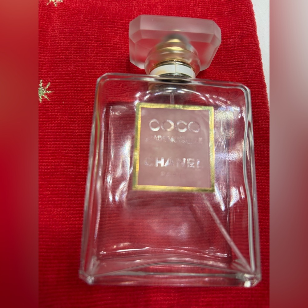 CHANEL Coco Mademoiselle Eau de Parfum - Gold and ClearEmpty 100 ml bottle